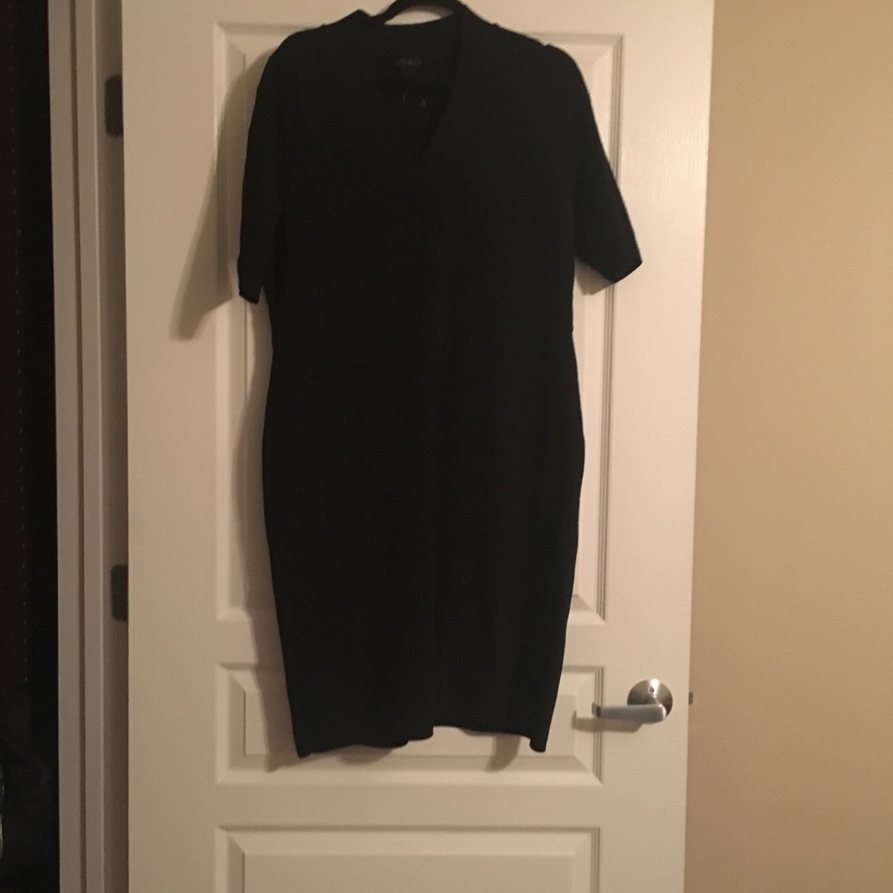 Black Ann Taylor Dress Large New never worn